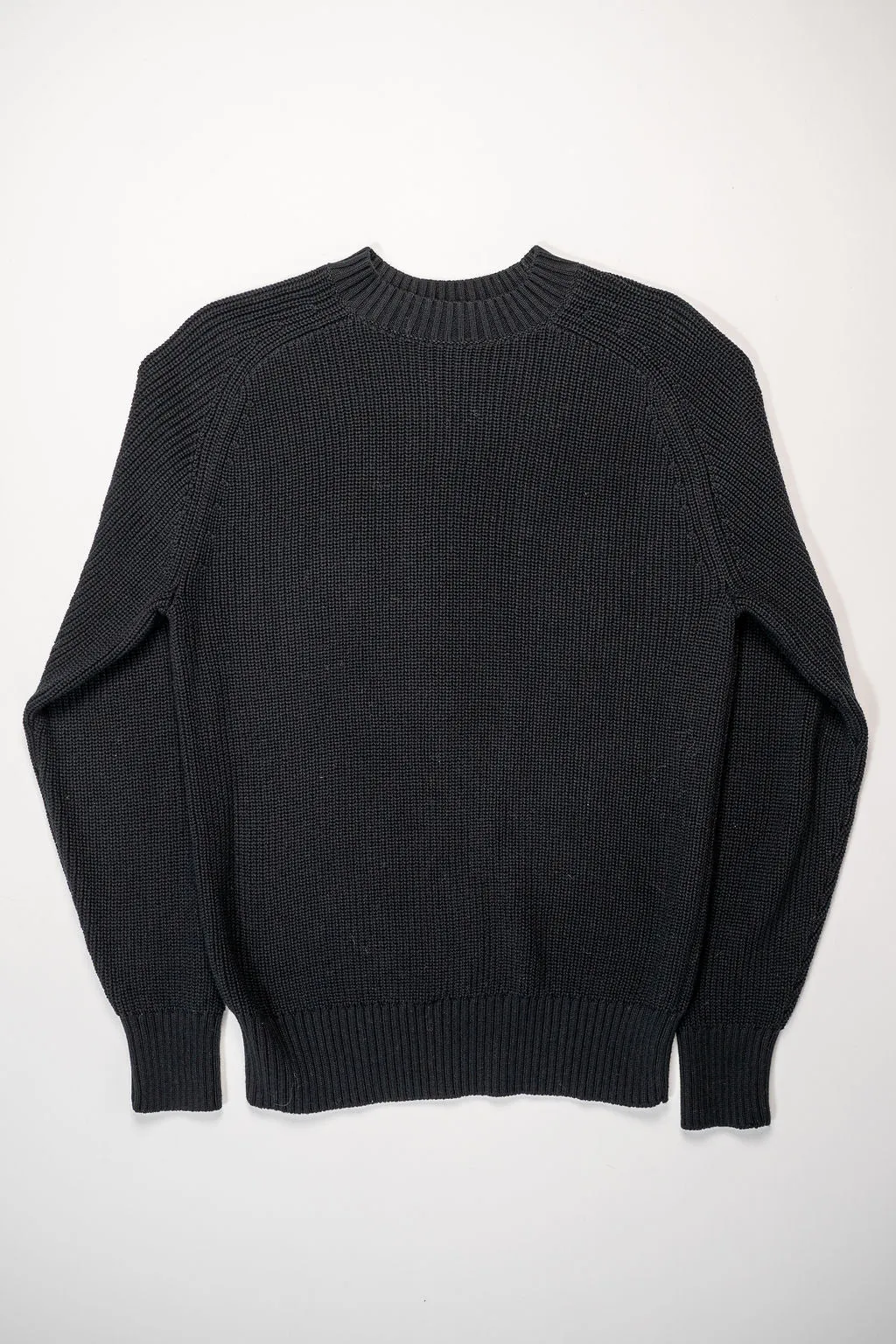 3sixteen Cotton Crewneck Sweater - Black