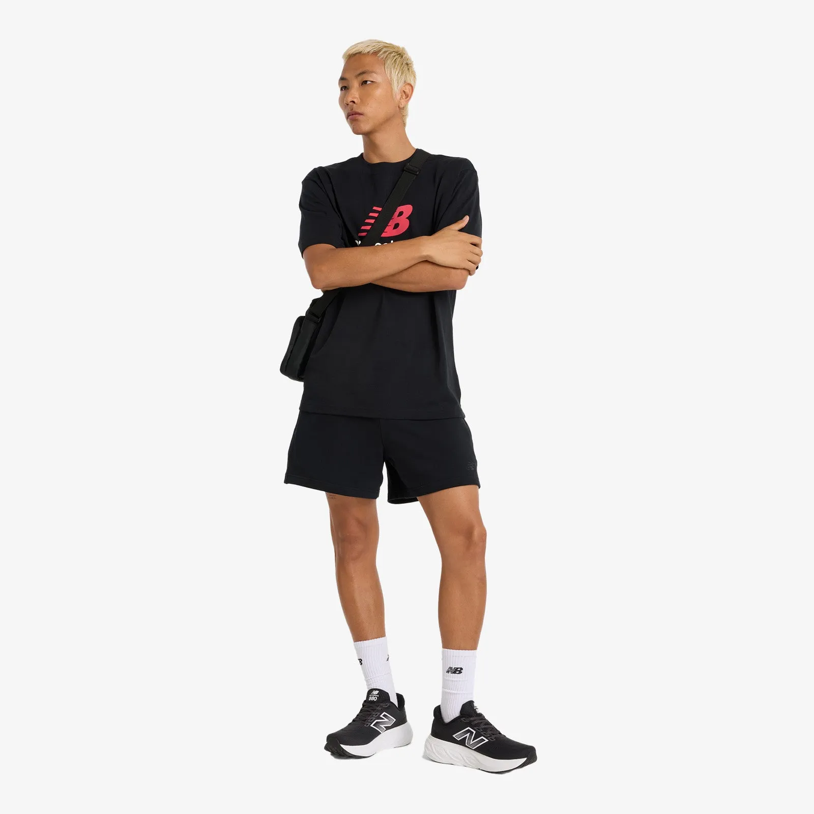 Athletics Logo T-Shirt - Black