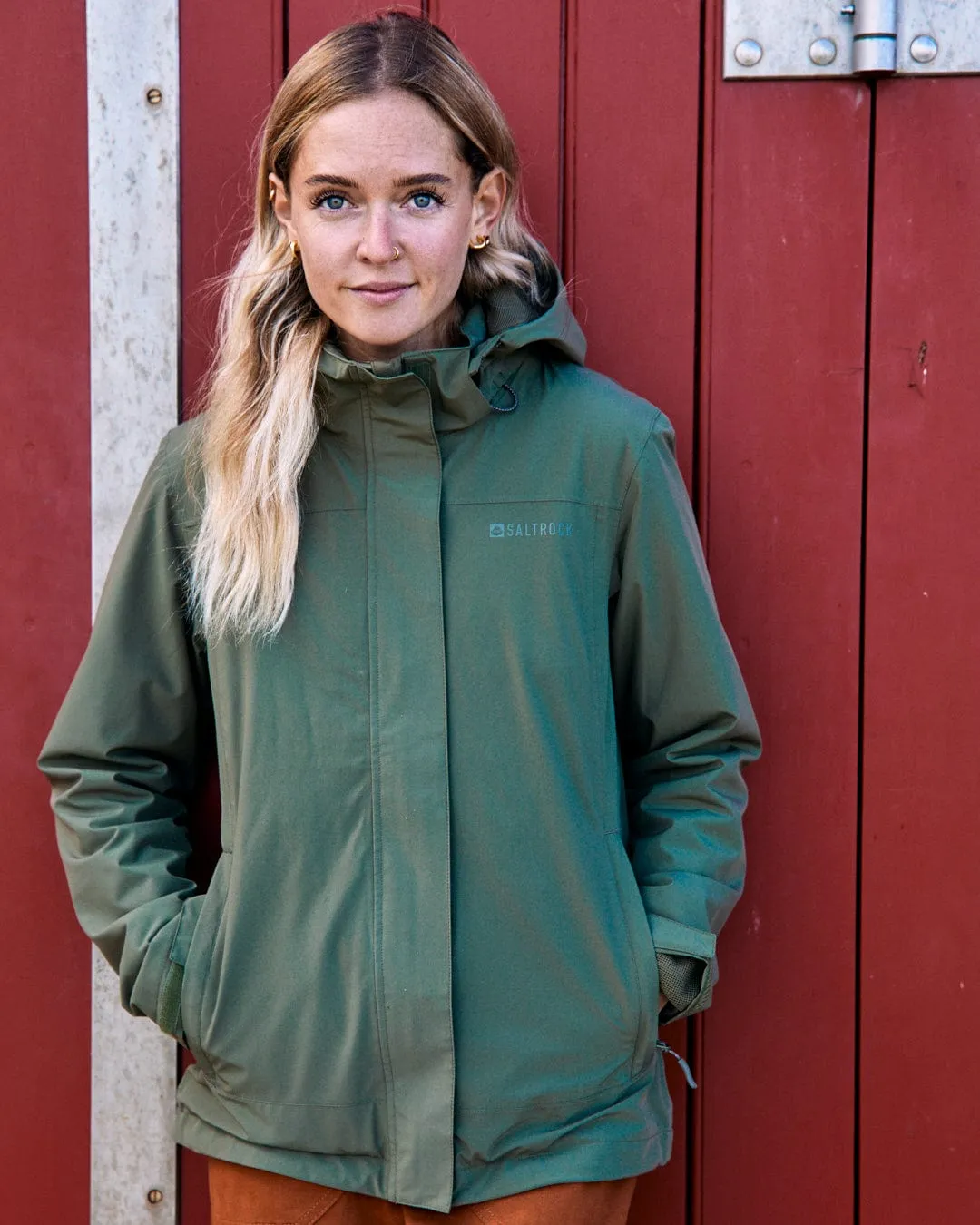 Aubrey - Womens Waterproof Jacket - Green