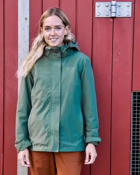 Aubrey - Womens Waterproof Jacket - Green