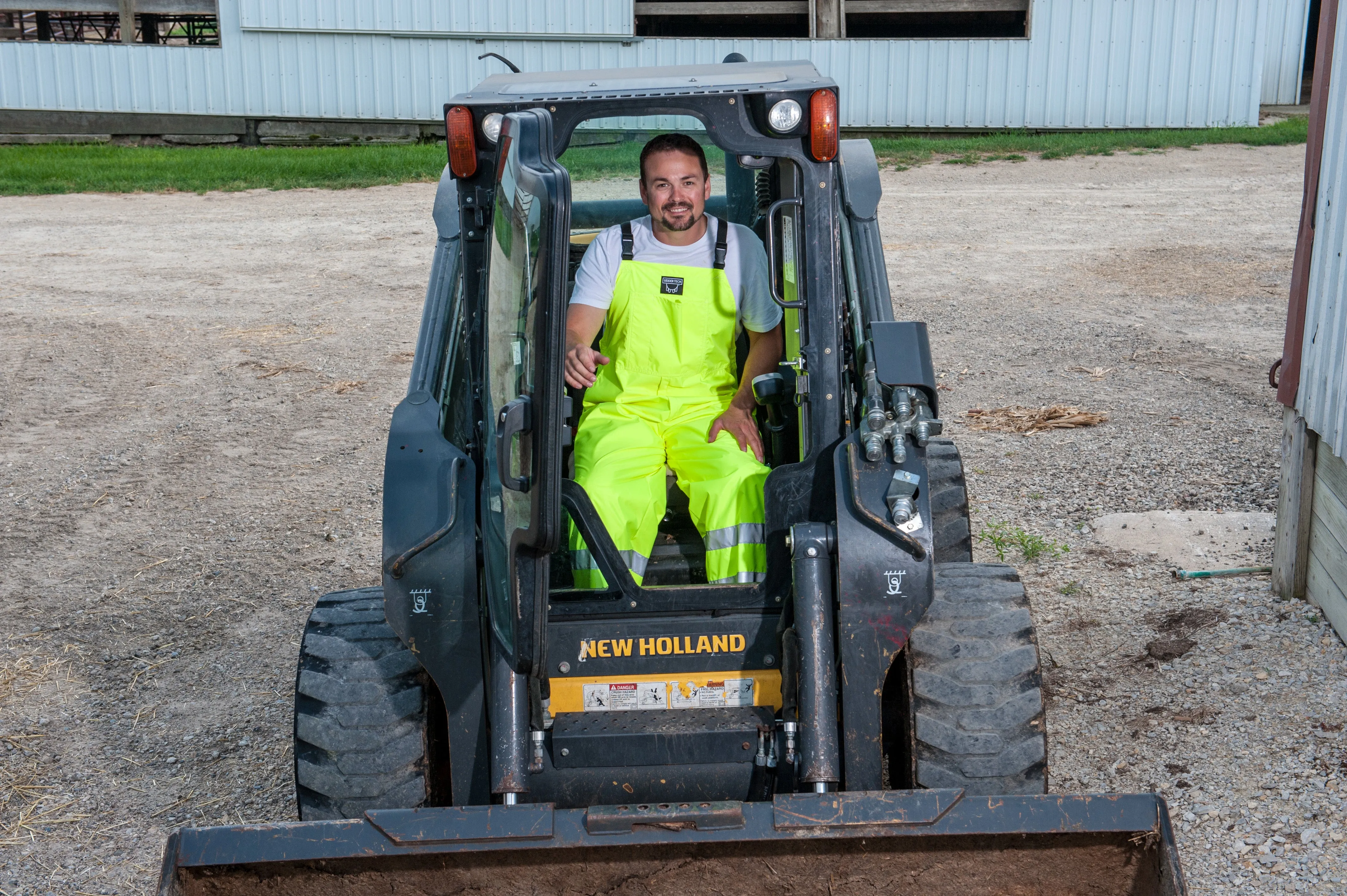 Bibbed Overalls - Waterproof - High Visibility