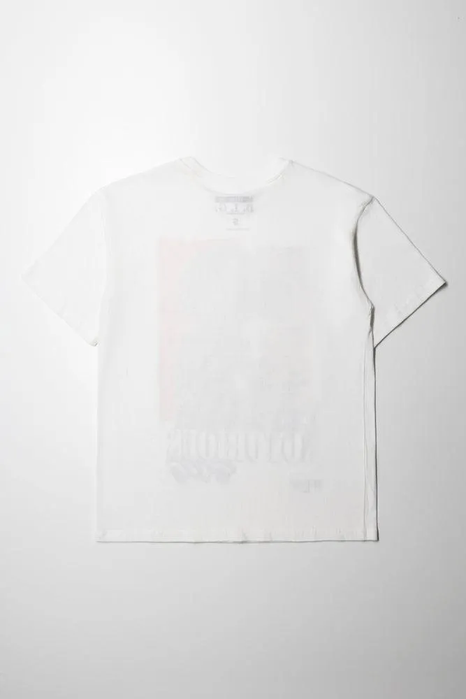 Biggie Oversized Short Sleeve T-Shirt White