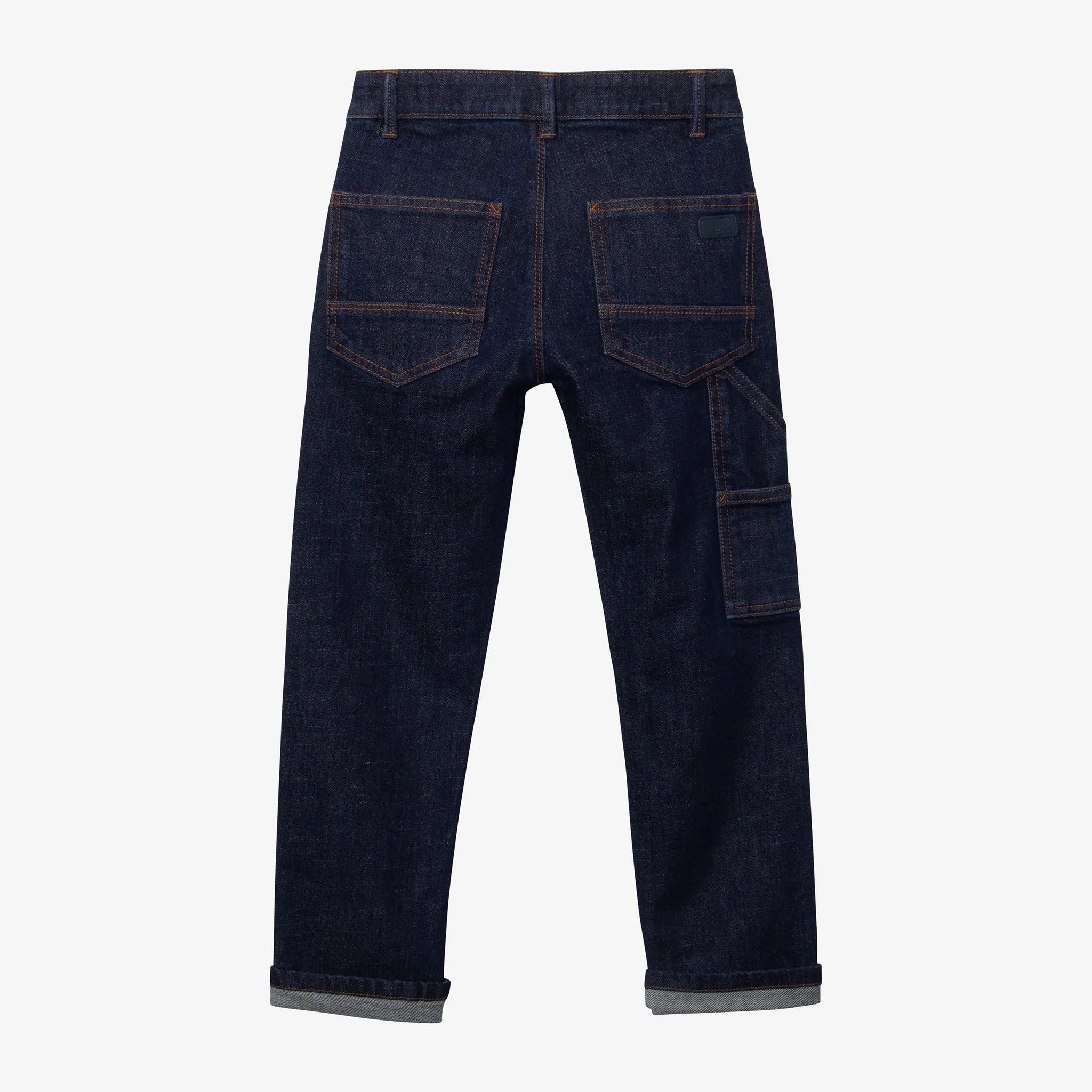 Boys' dark blue denim pants