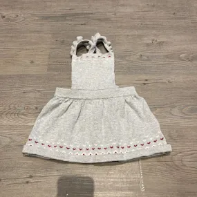 Carter's Grey Overalls/Dress 9m