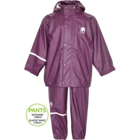 Classic Rain Suit Set - Blackberry