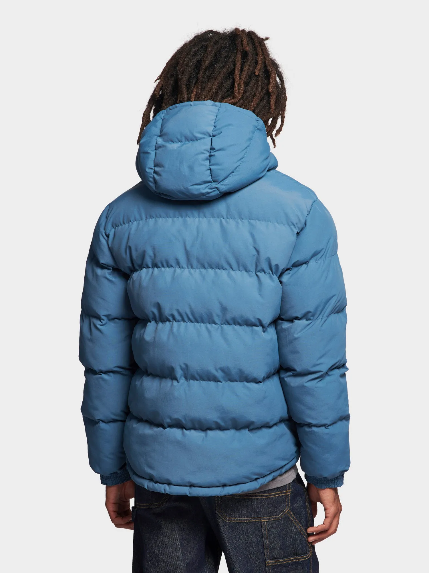 Contrast Bowerbridge Jacket in Real Teal