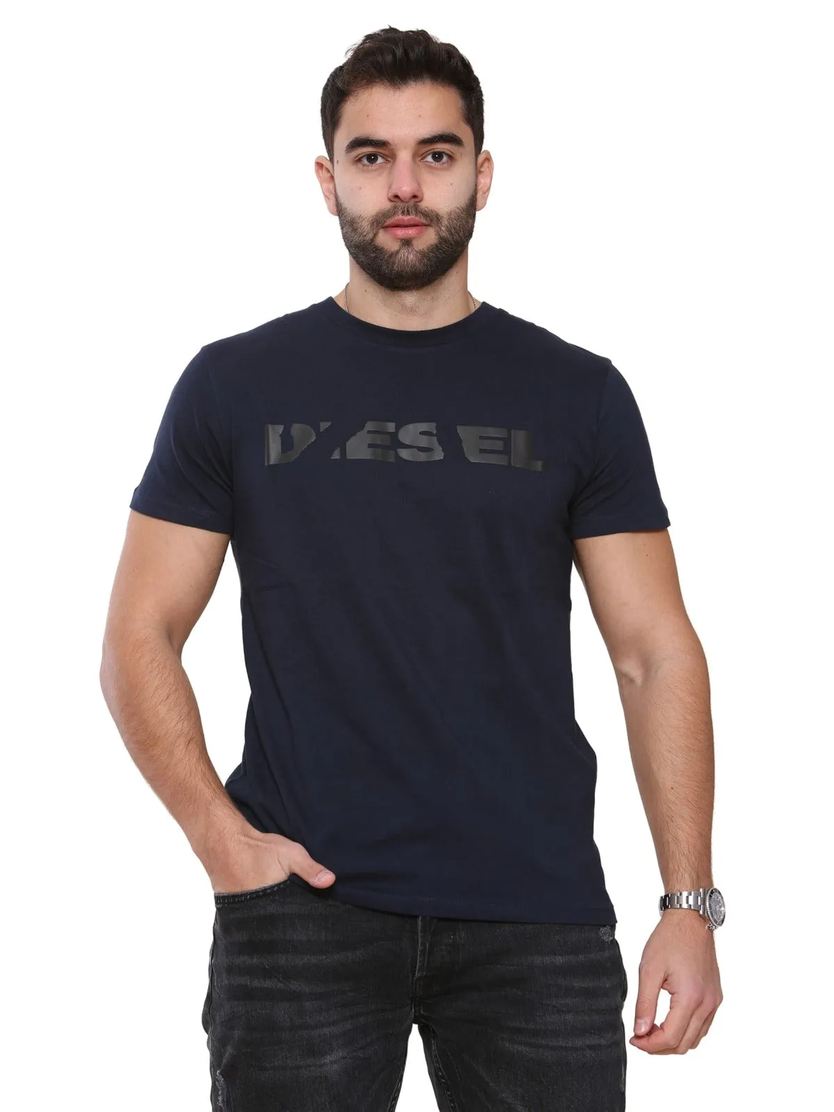 Diesel Mens Short Sleeve Casual T Shirt | T-Diego