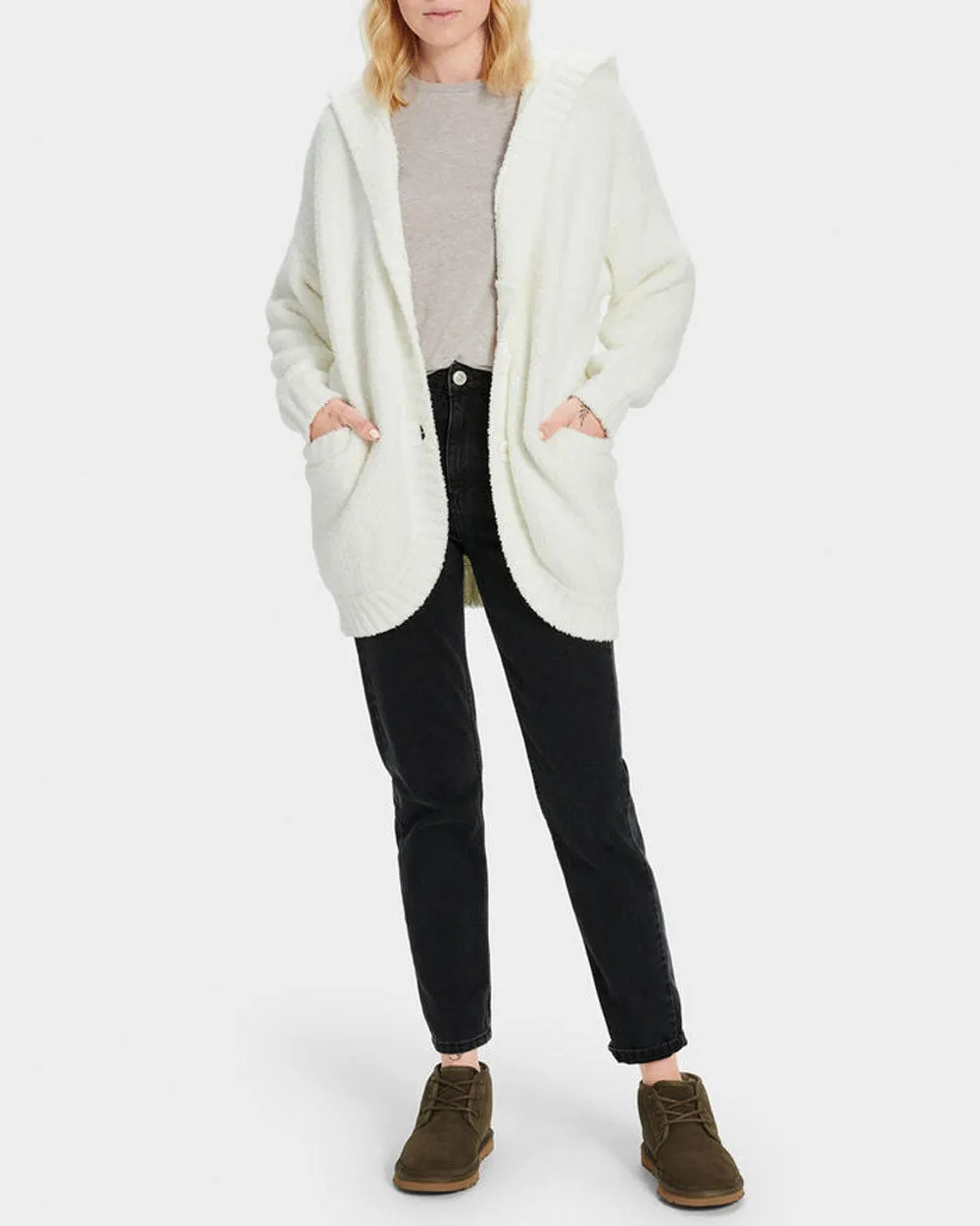 Franca Travel Cardigan in Cream