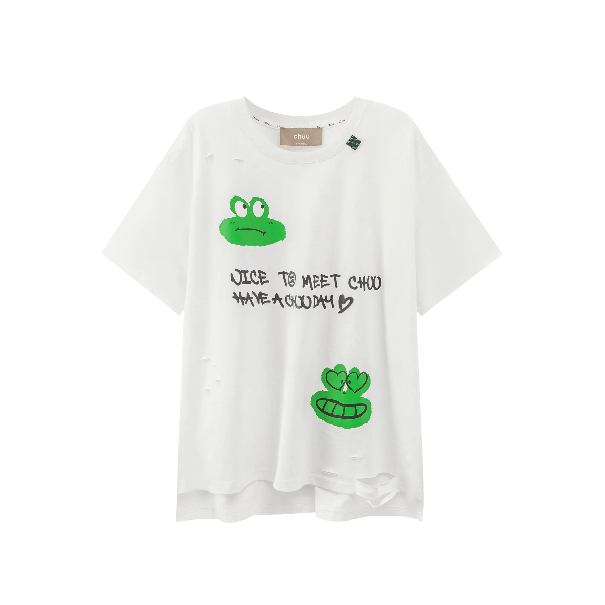 Frog With Moods Damage T-Shirt