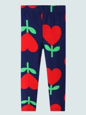 Girls We Love Tulips Leggings