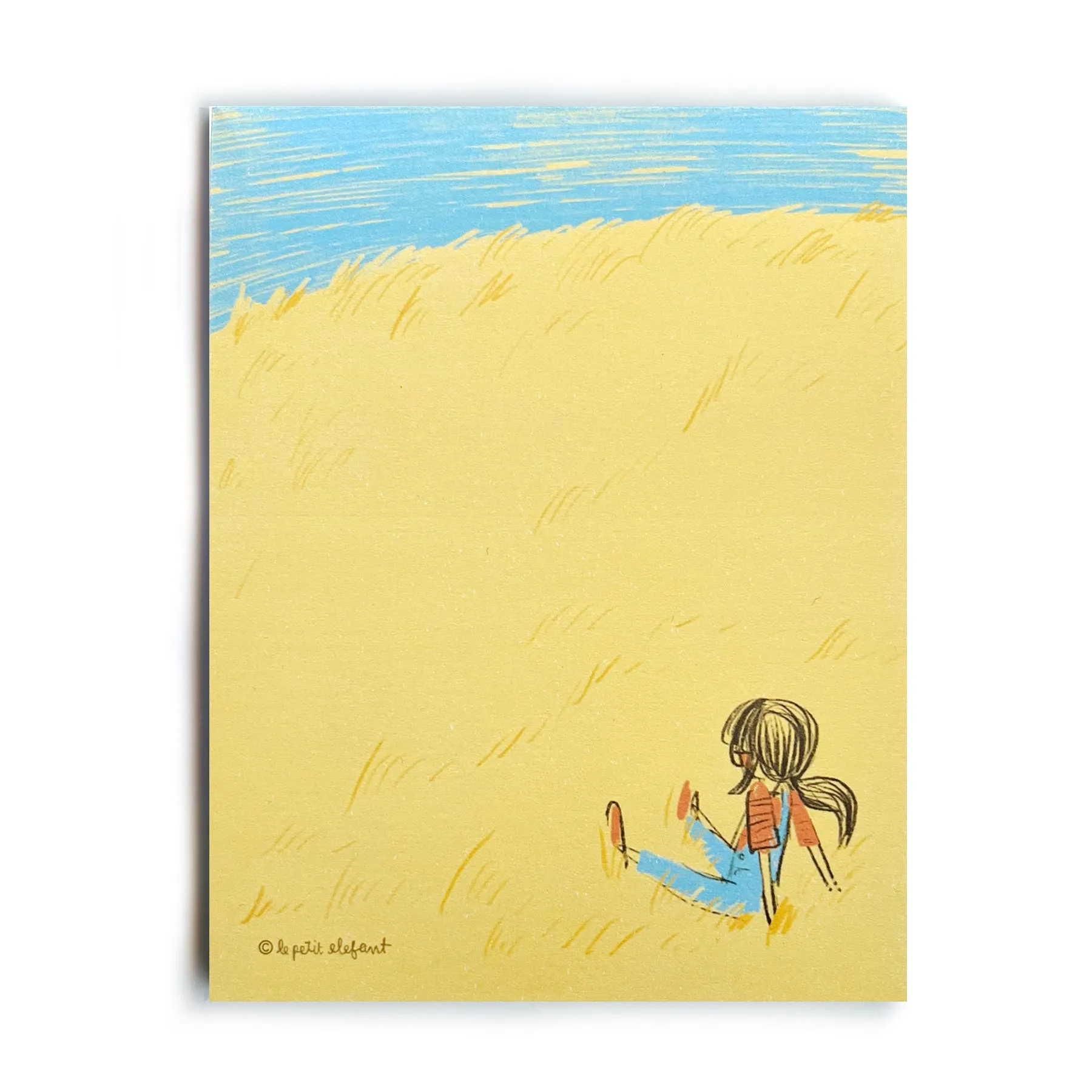 Golden Fields Notepad