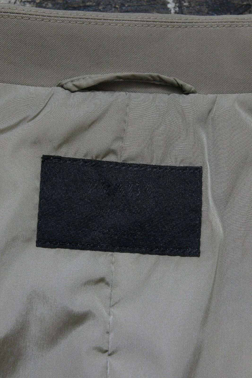 Khaki Tecno Stretch Fabric Padded Jacket