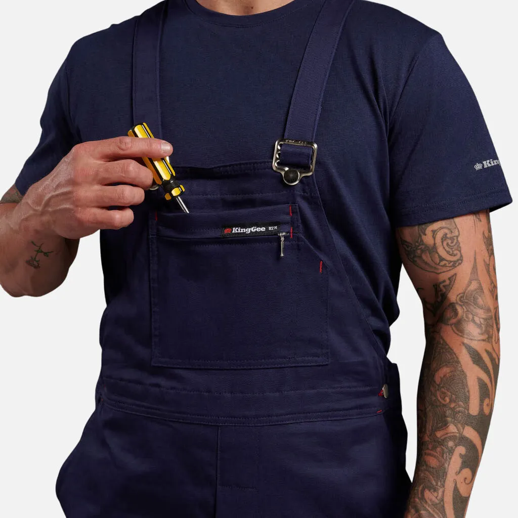 King Gee Originals Bib and Brace Cotton Drill Work Overalls (K02010)