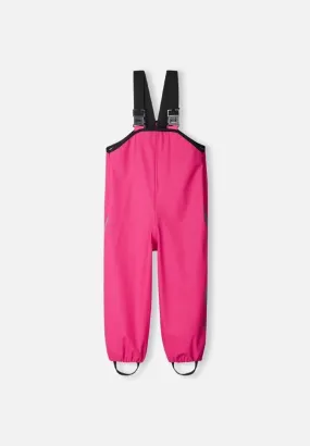 Lammikko Bibbed Rain Pant: Candy Pink