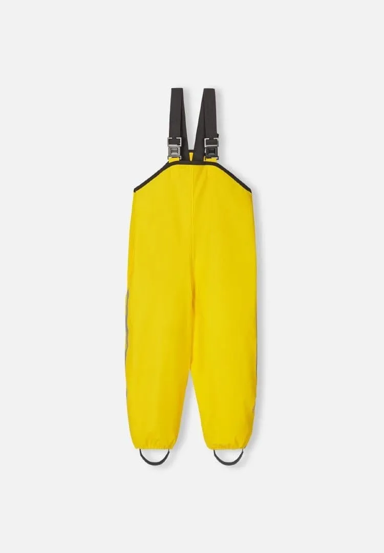 Lammikko Bibbed Rain Pant: Yellow