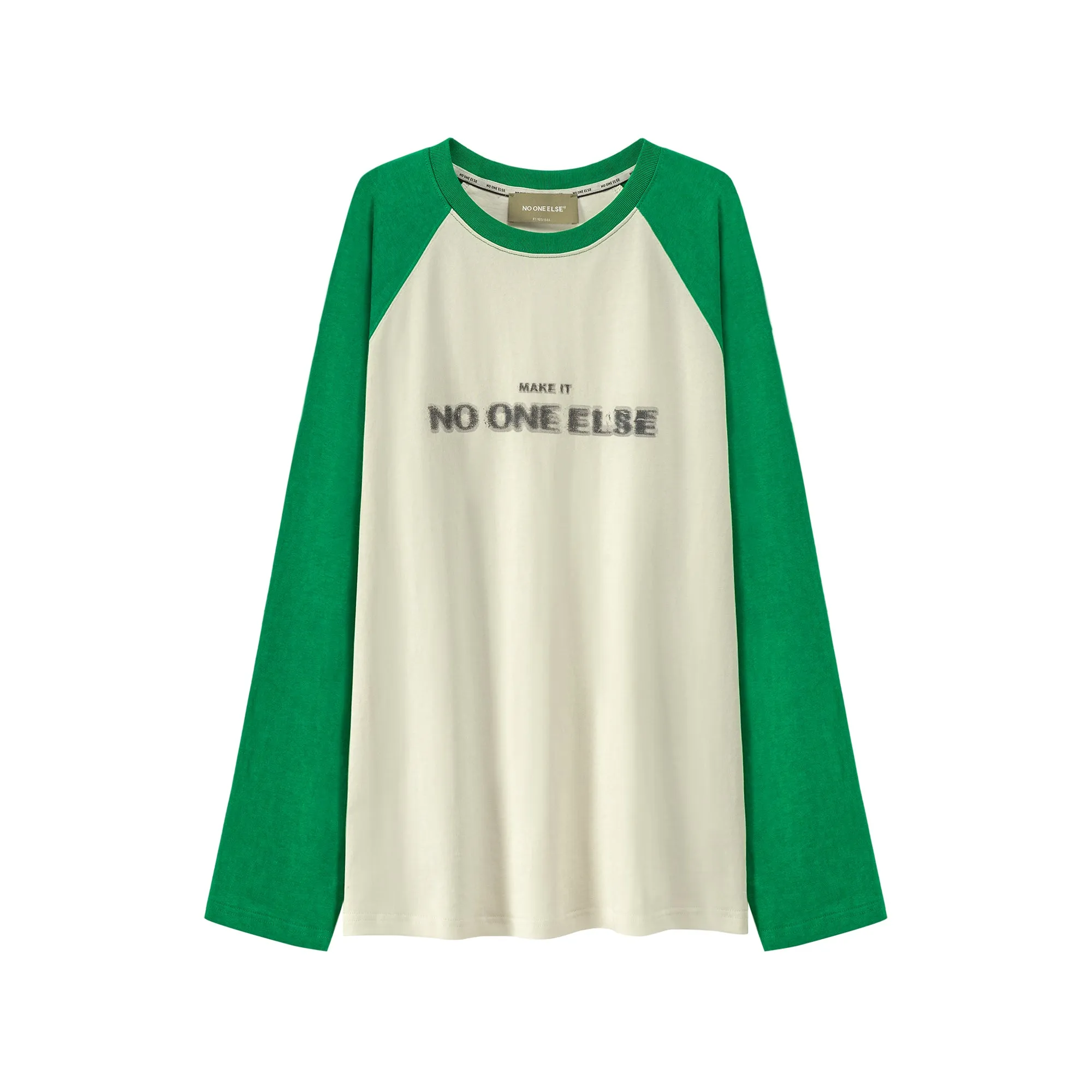 Lettering Raglan T-Shirt