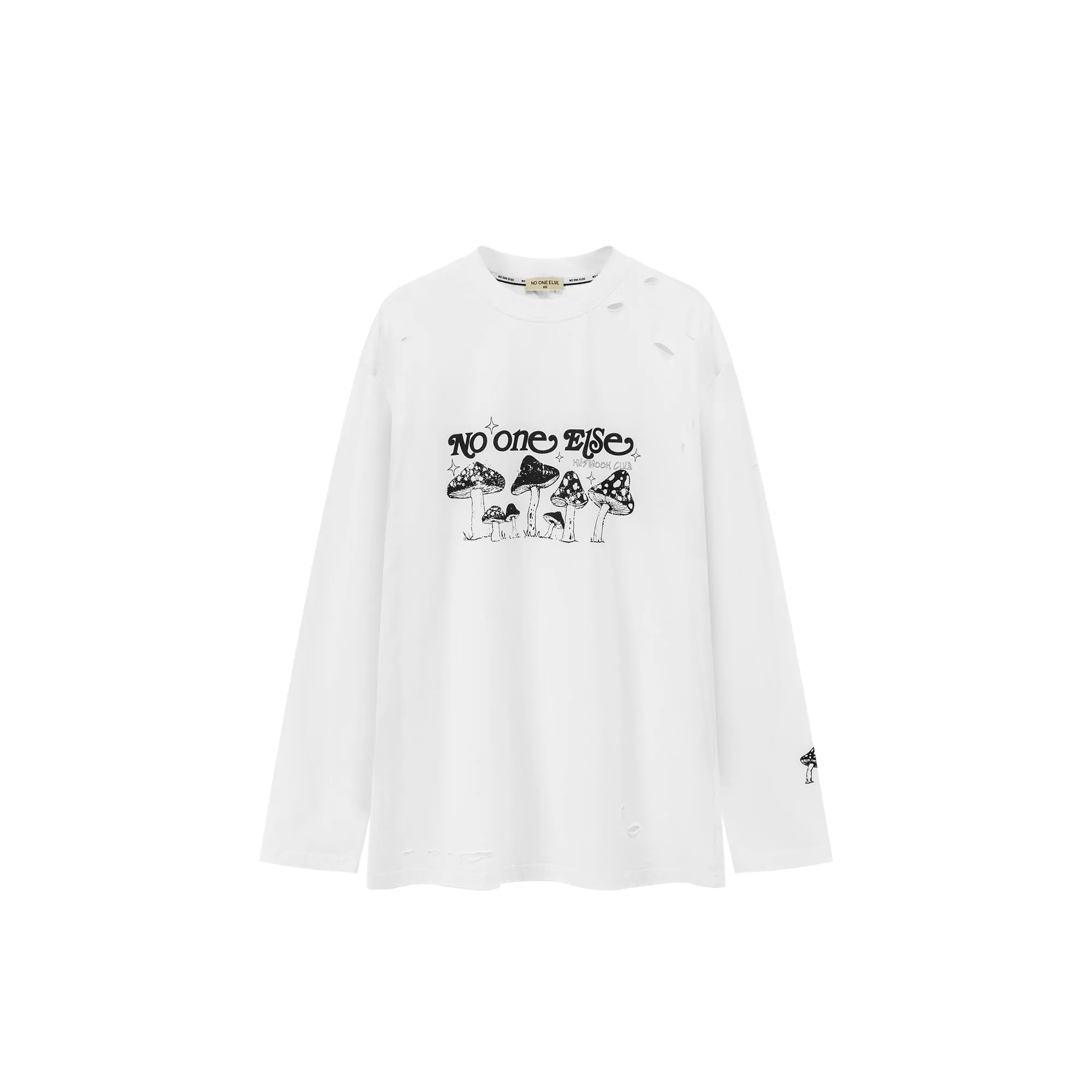 Logo Mushroom Long Sleeve T-Shirt