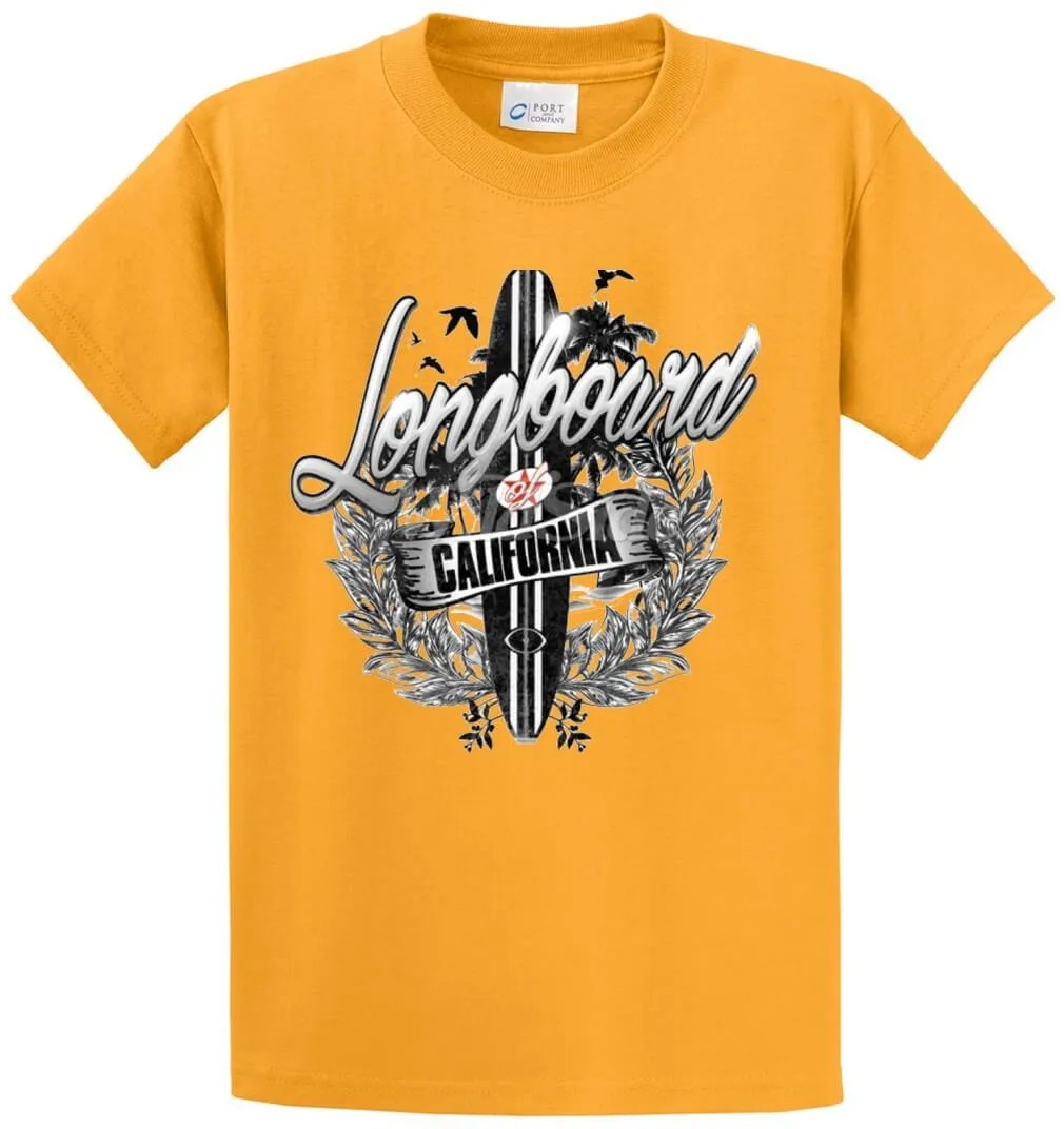 Longboard Of California Printed Tee Shirt