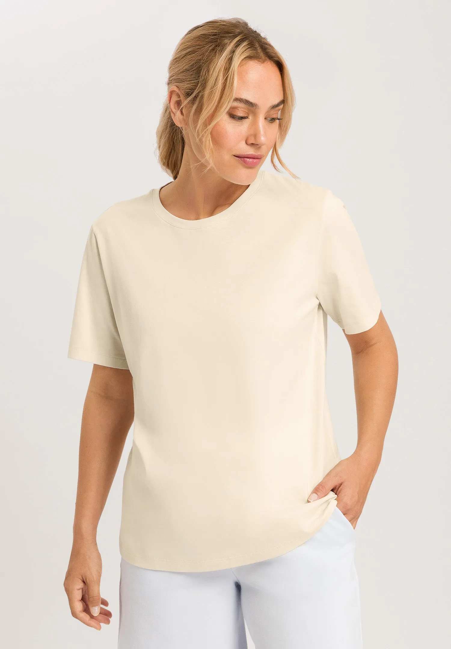 Natural Shirt Organic Cotton Top | Warm Sand 78662-1200