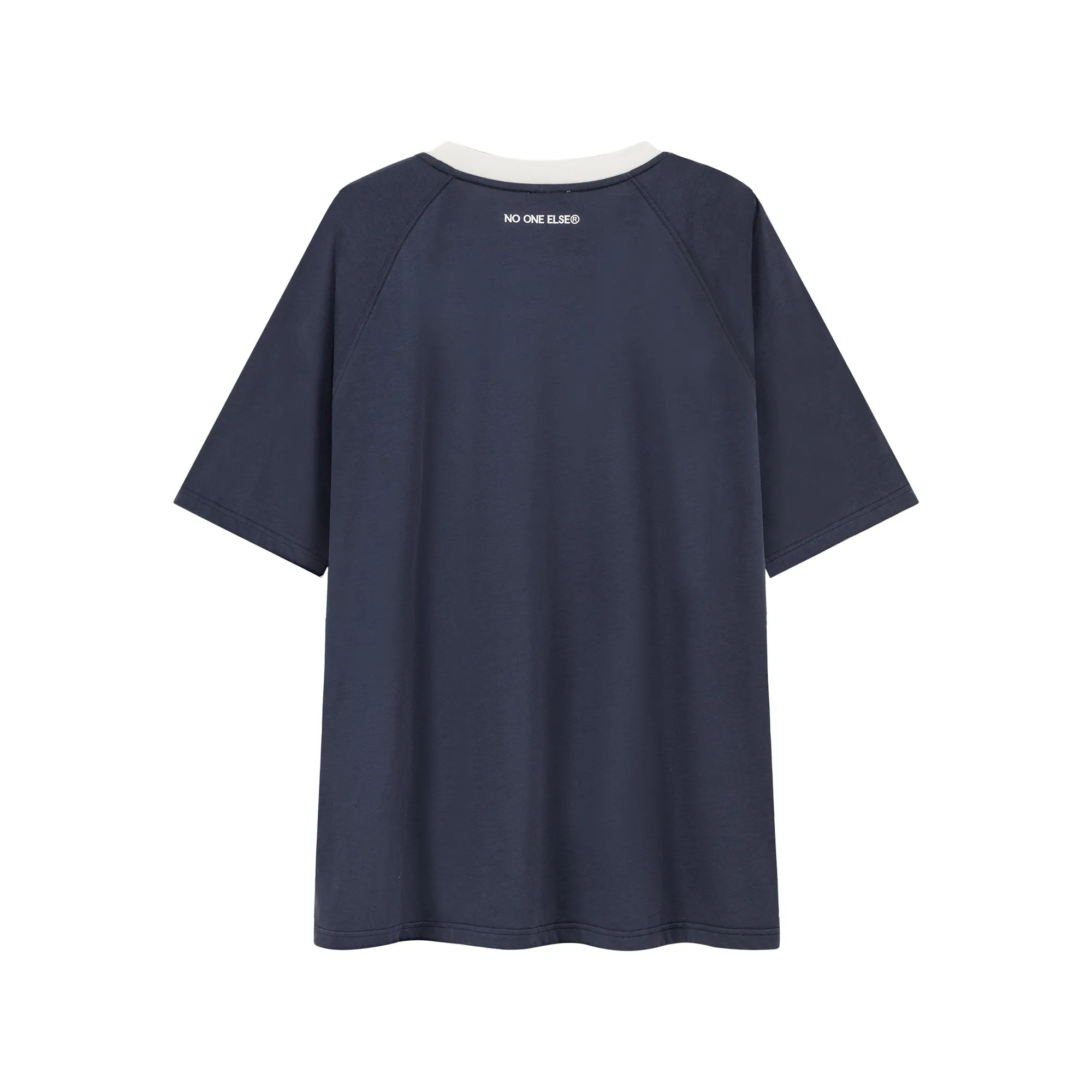 Noe Letter Printed Raglan T-Shirt