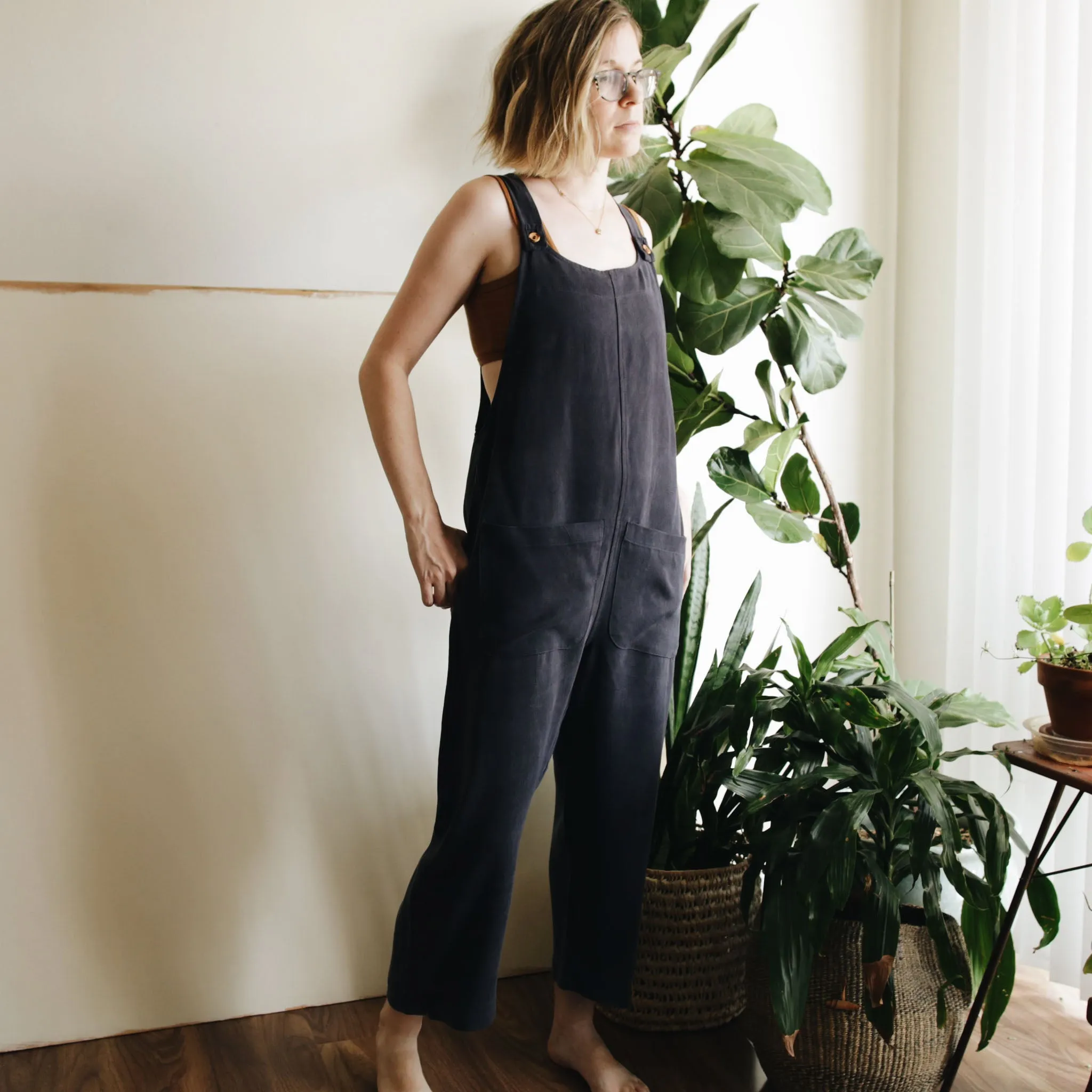 otis overalls | washed navy