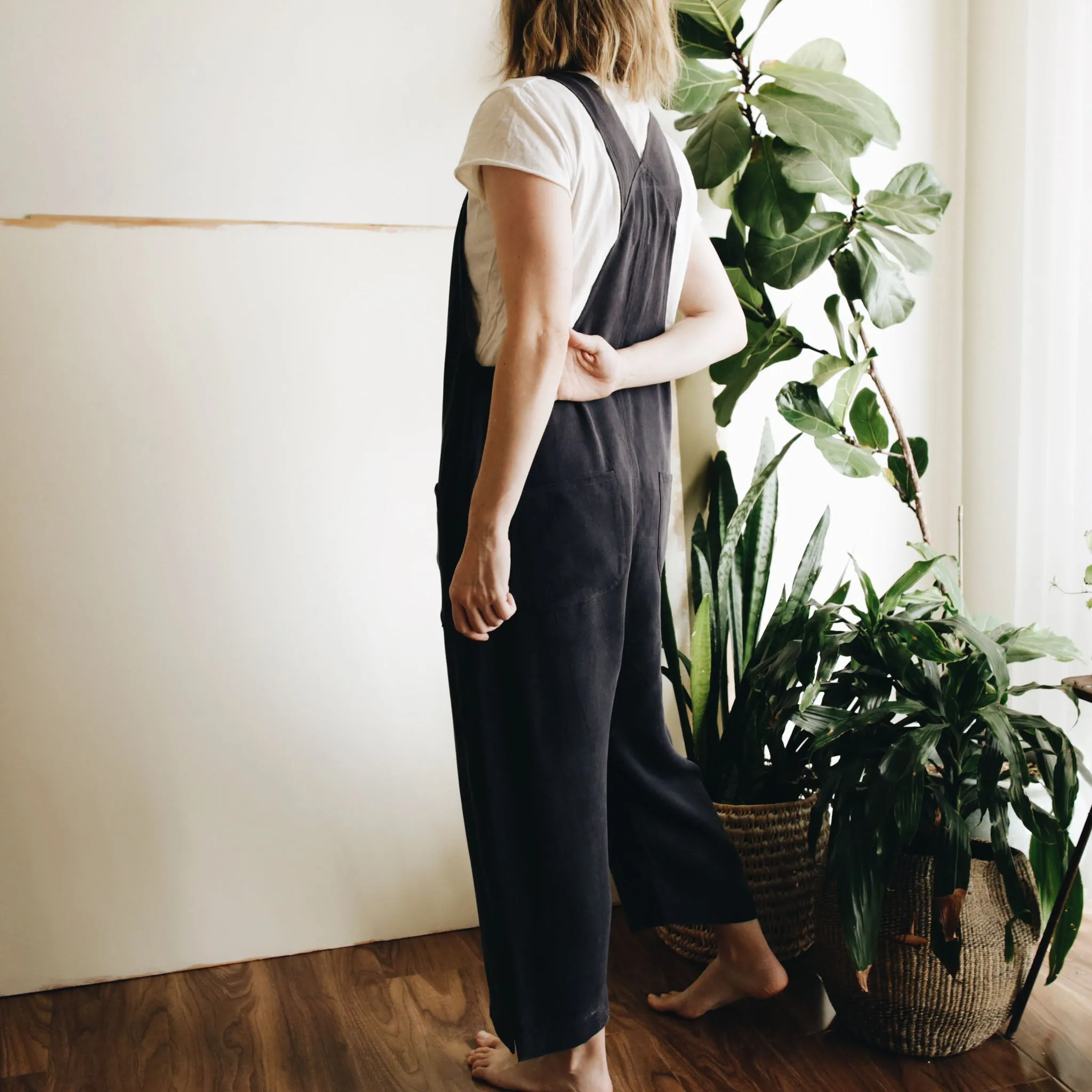 otis overalls | washed navy