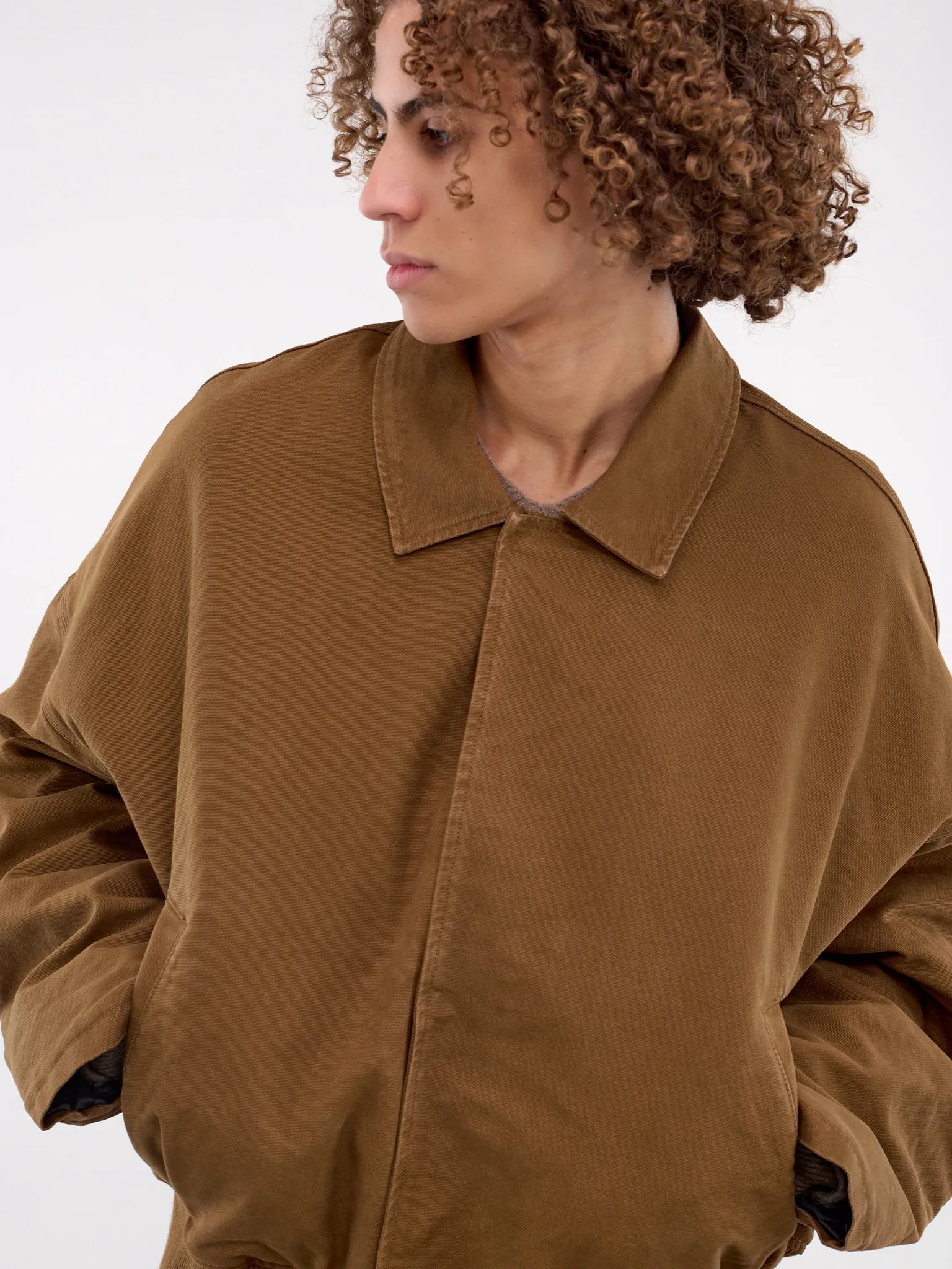 Padded Blouson (JK0320-PG1577-TOBACCO)