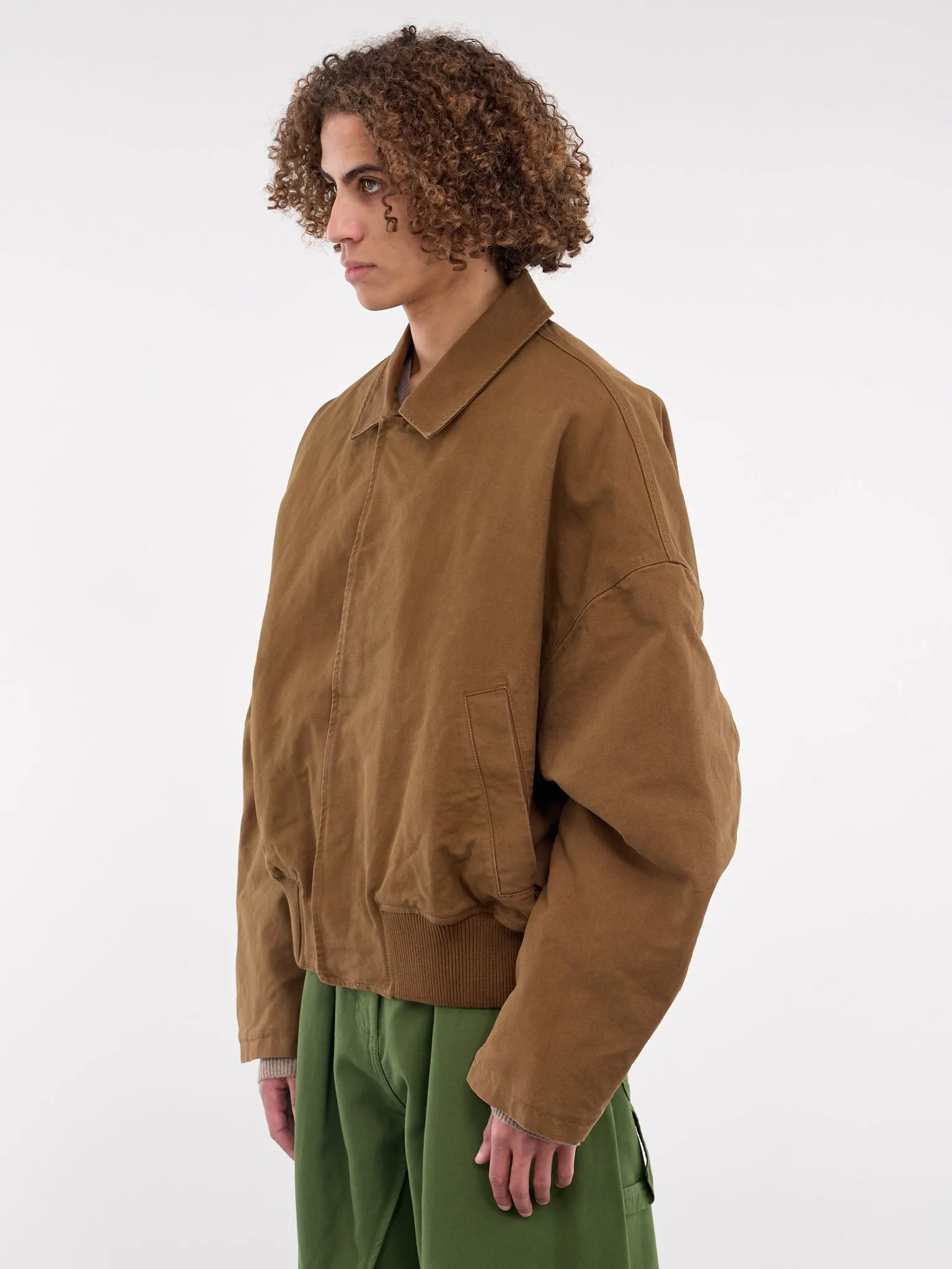 Padded Blouson (JK0320-PG1577-TOBACCO)