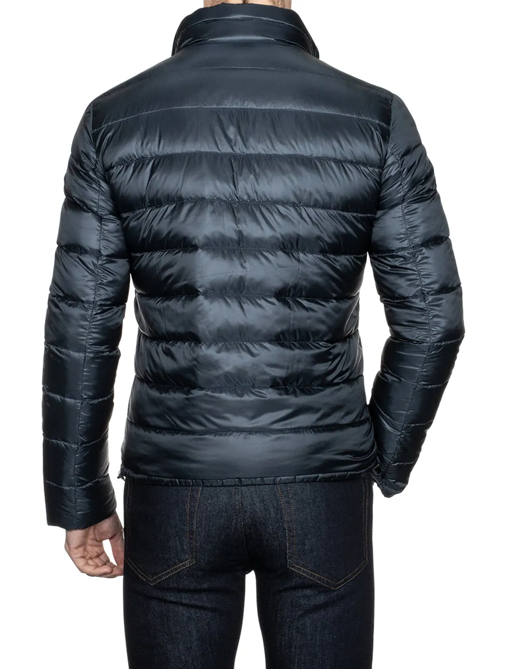 Padded Blouson Navy