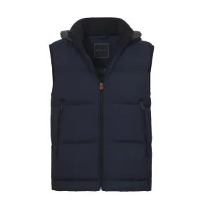 Padded Bodywarmer in Navy Blue