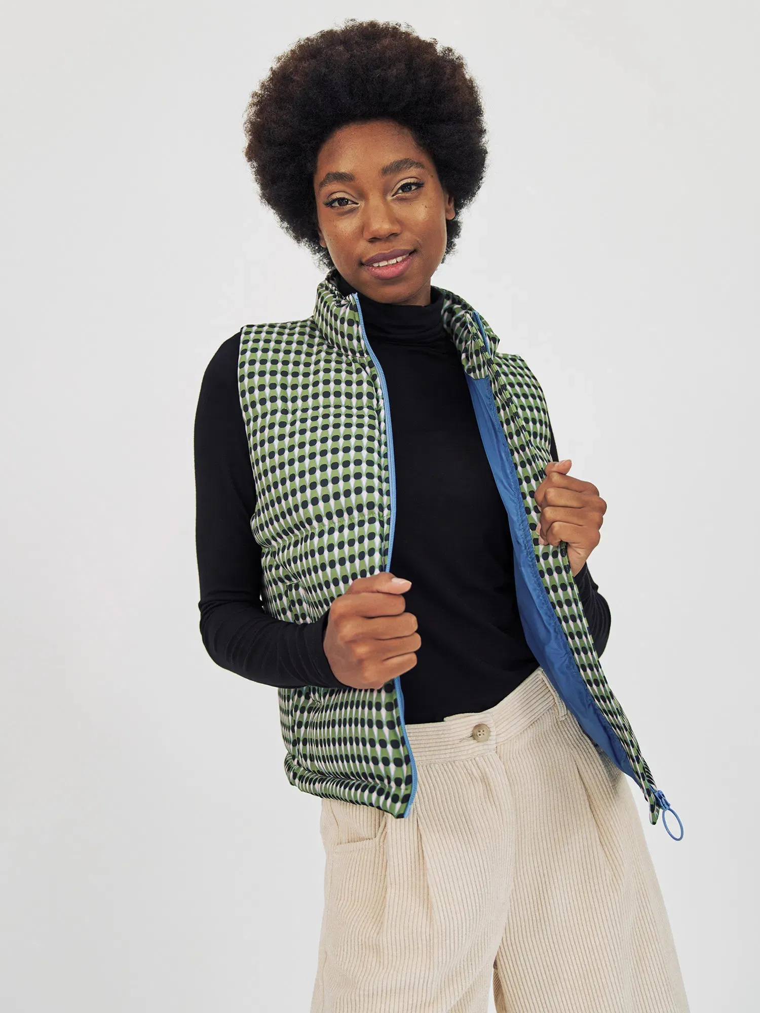 Padded Quilted Vest