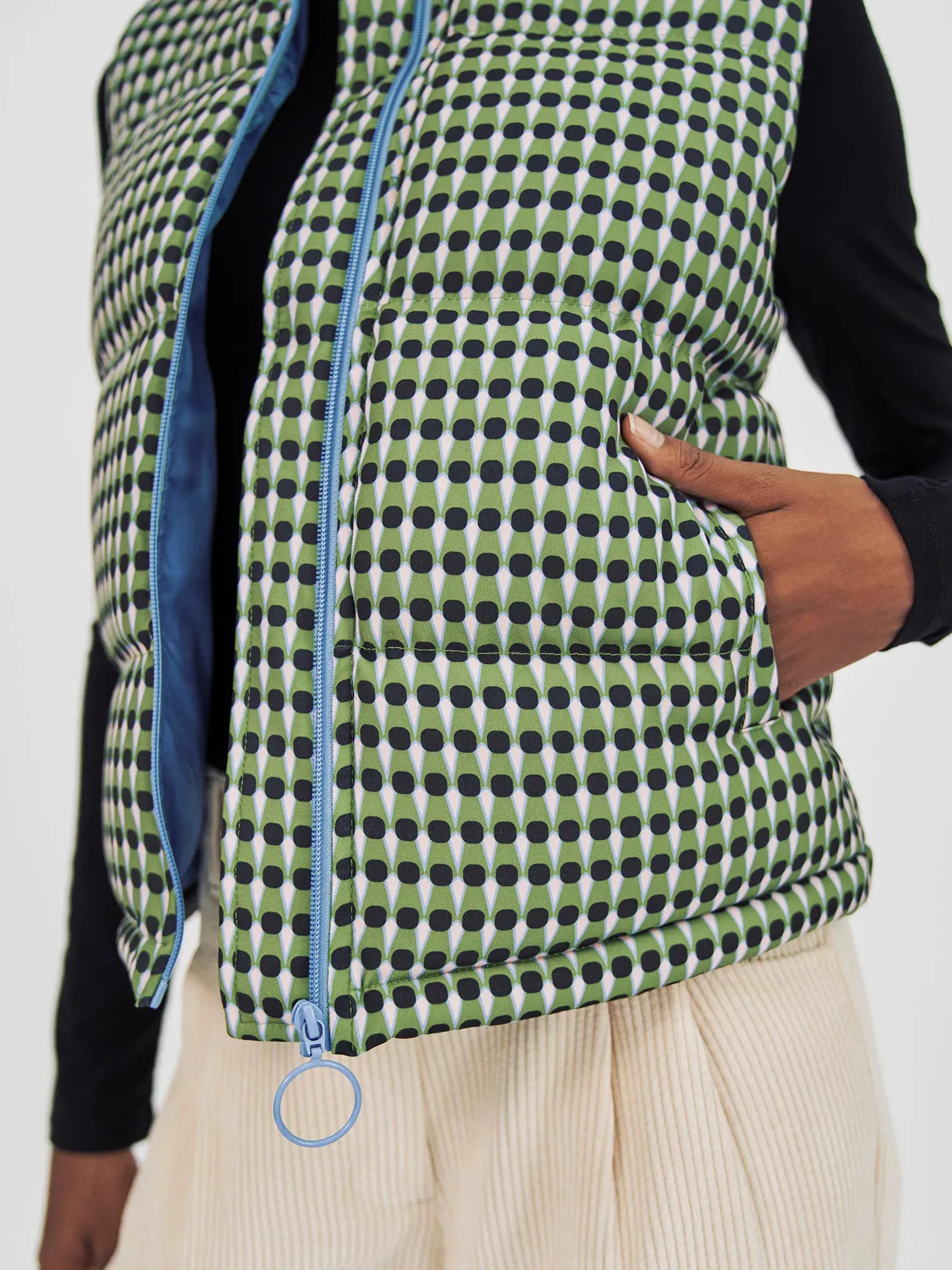 Padded Quilted Vest