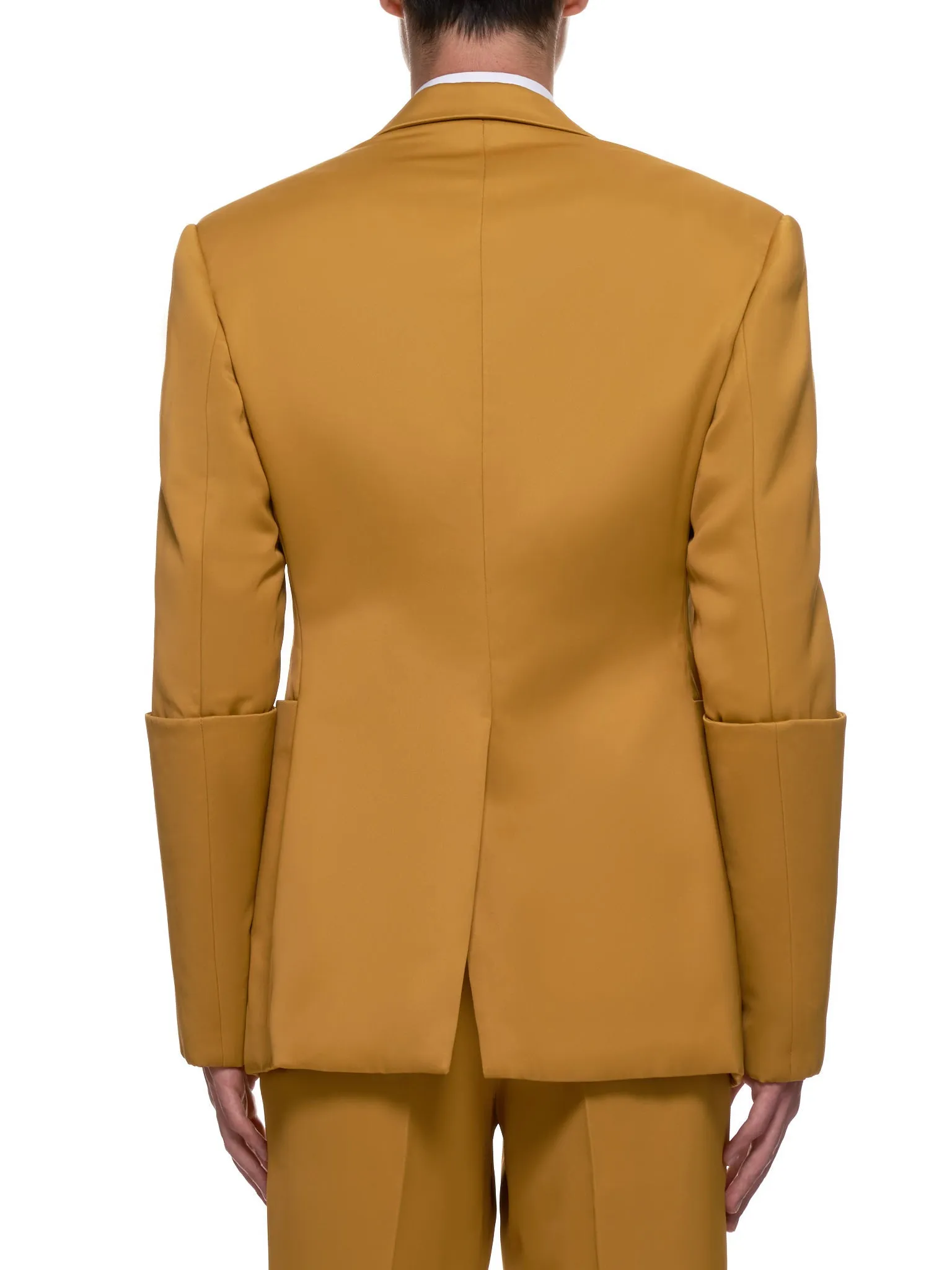 Padded Suit Jacket (003-02-YELLOW)