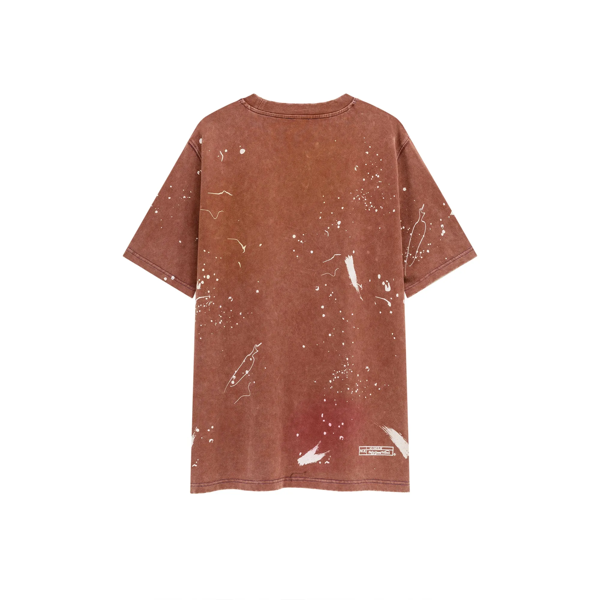 Paint Splatter Lettering Loosefit T-Shirt