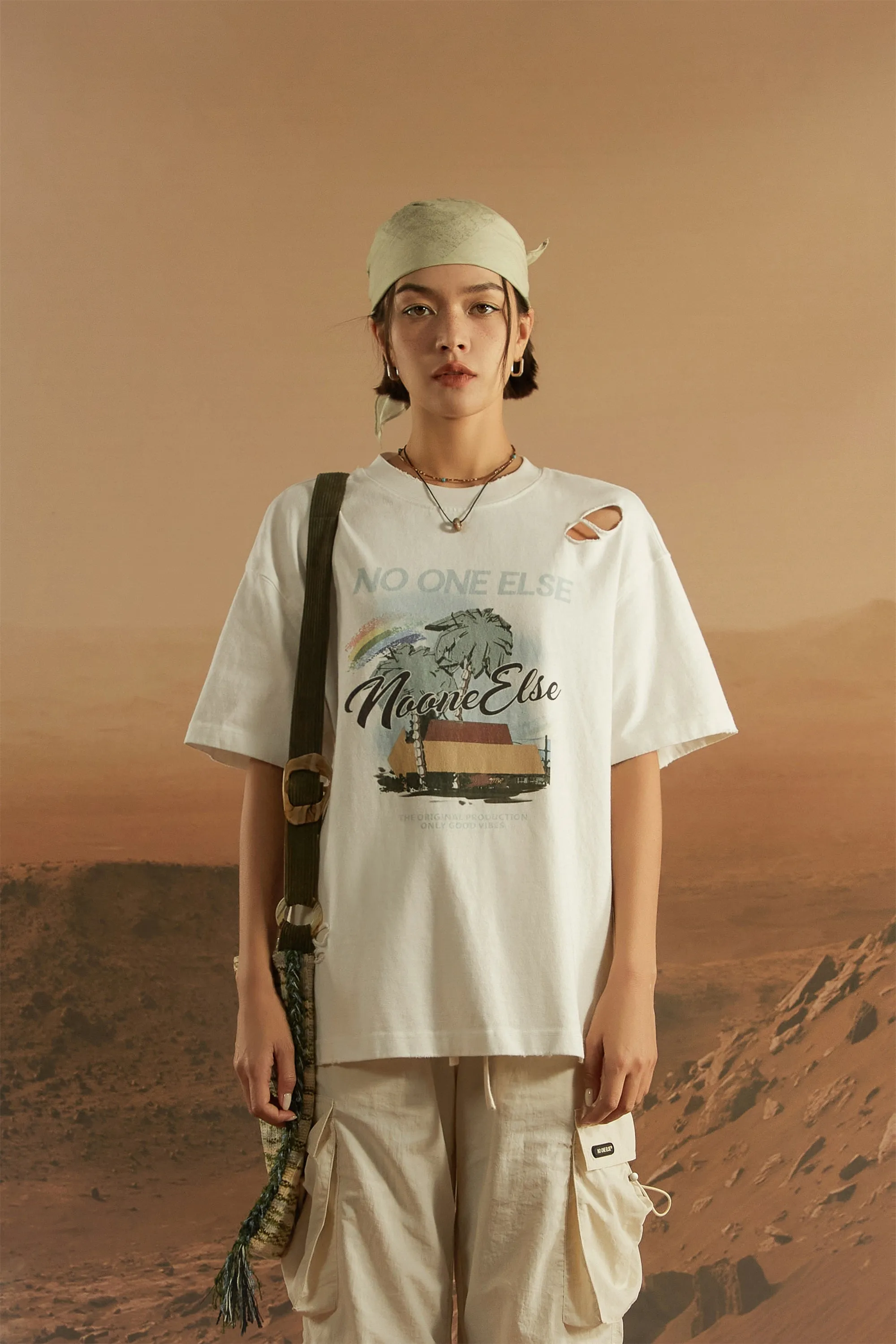 Printed Boxy T-Shirt