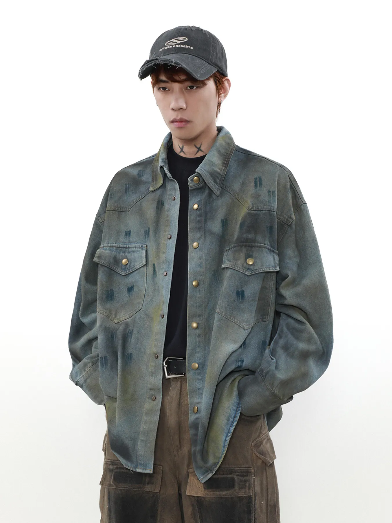 QS378A denim shirts