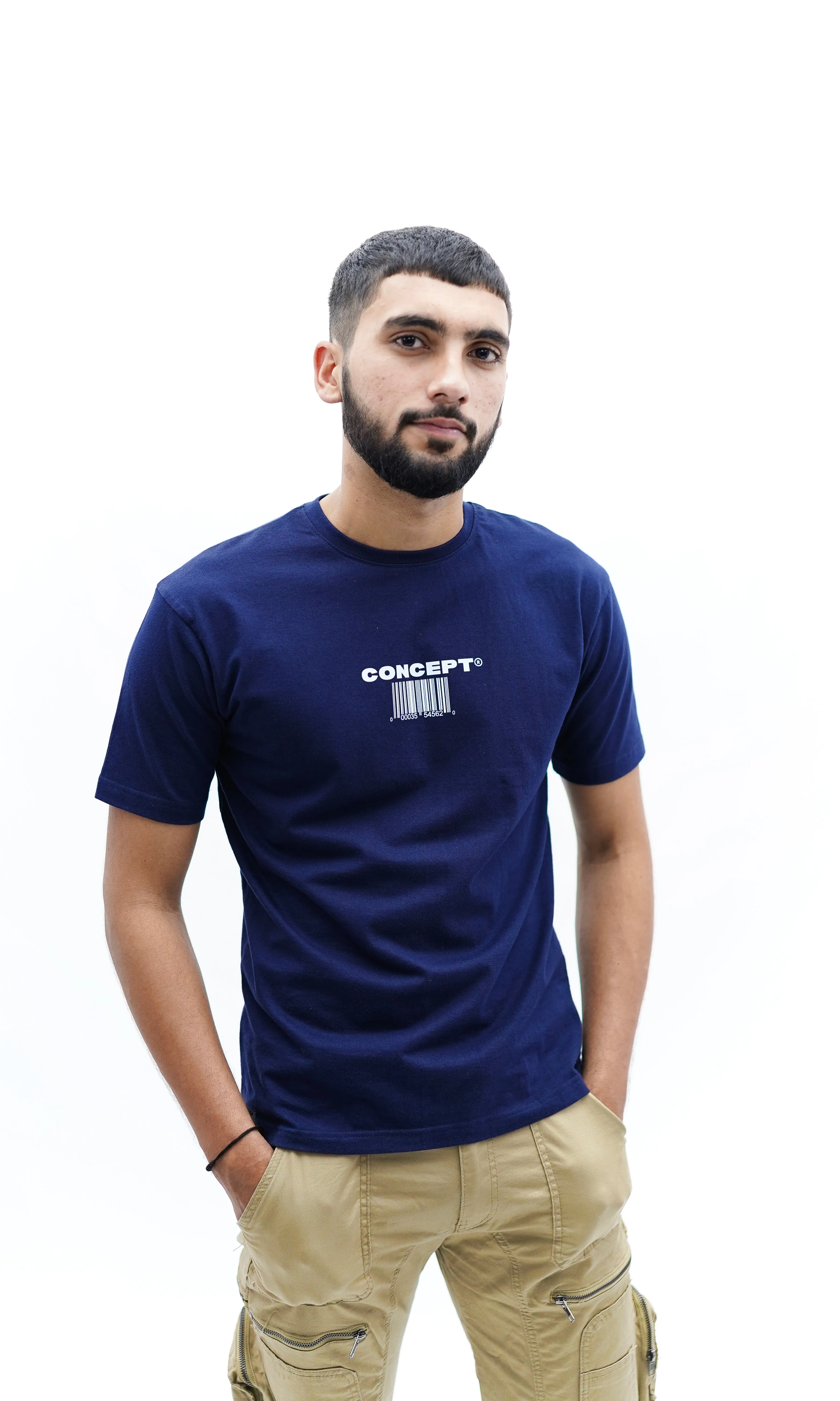 "Concept" Relaxed Blue T-Shirt By DemonWear for Him