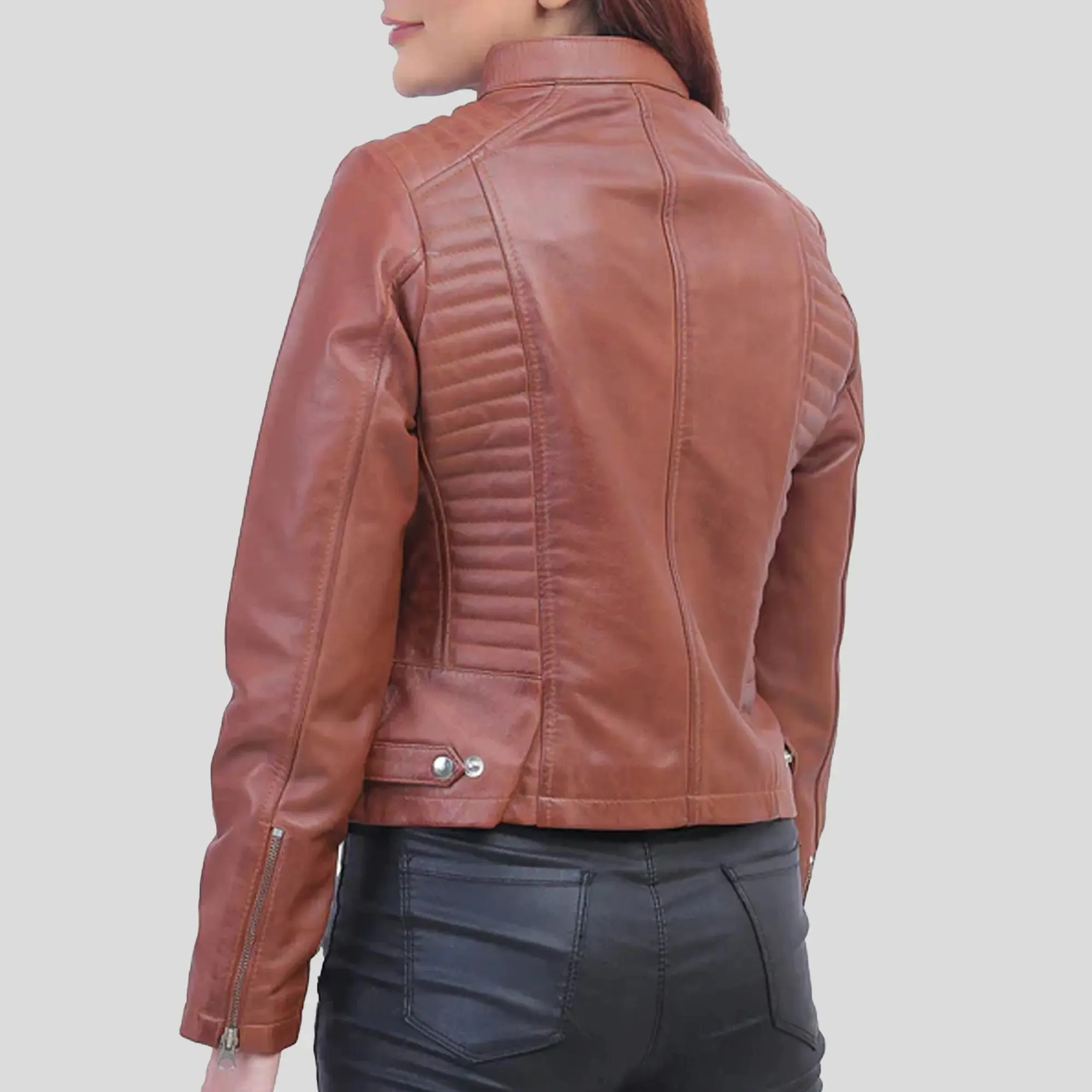 Rachel Womens Brown Padded Jacket