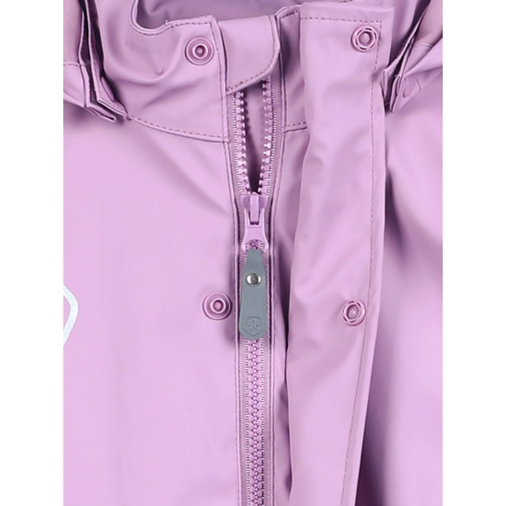 Recycled Rainwear Set with Bibbed Overall - Lavender Mist