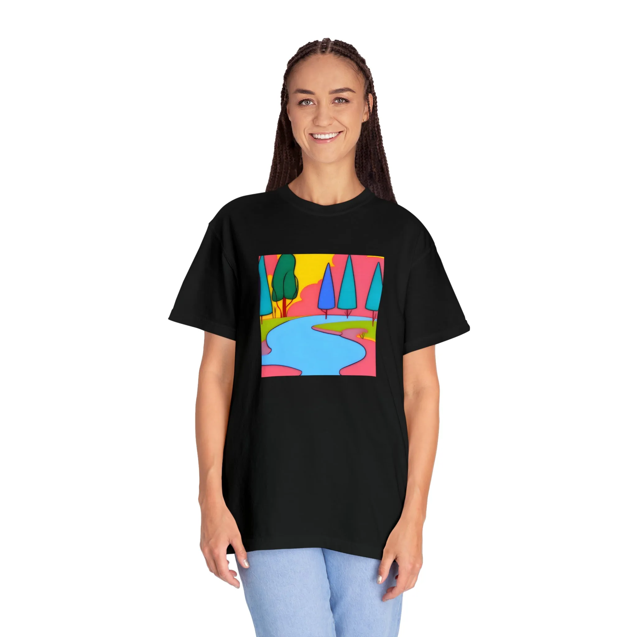 Relaxed Fit Water Path Tee