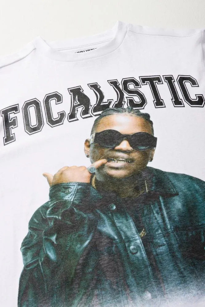 Relaxed Tshirt Licensed Focalistic White