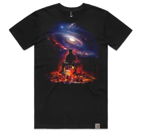 RELAXED VISIONARY  Mens T Black