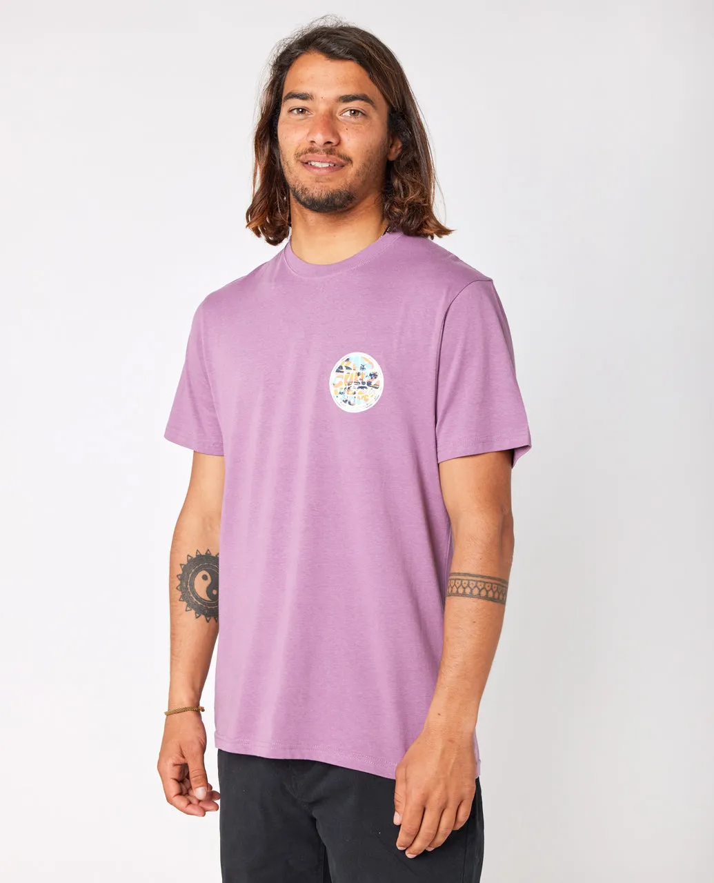 Rip Curl Mens Passage Cotton Short Sleeve T-Shirt