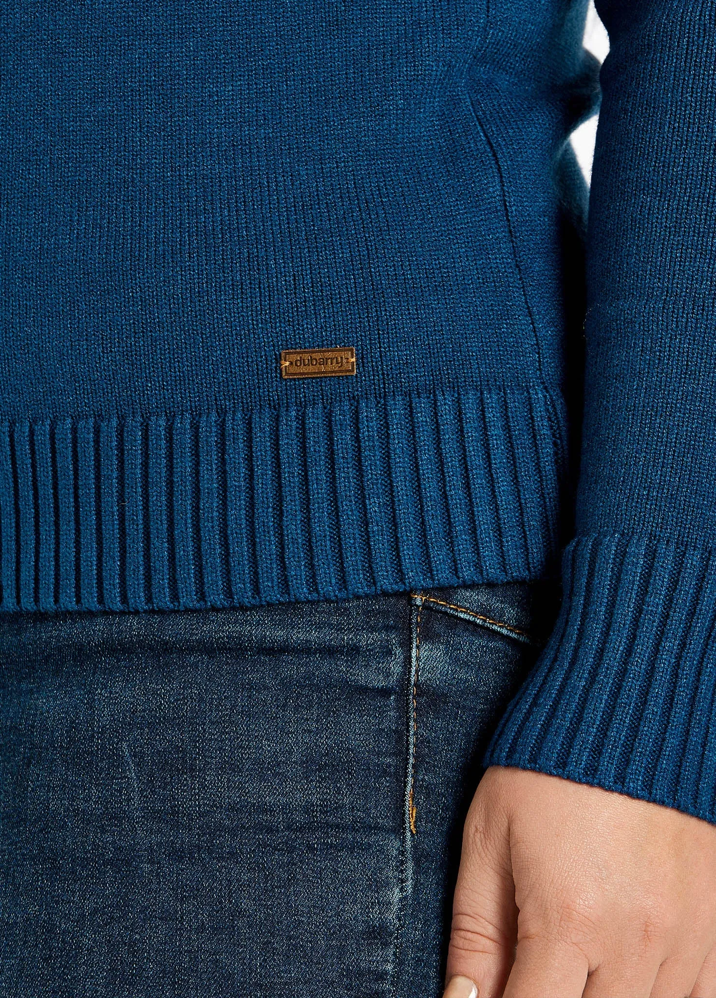 Rosmead Sweater - Peacock Blue