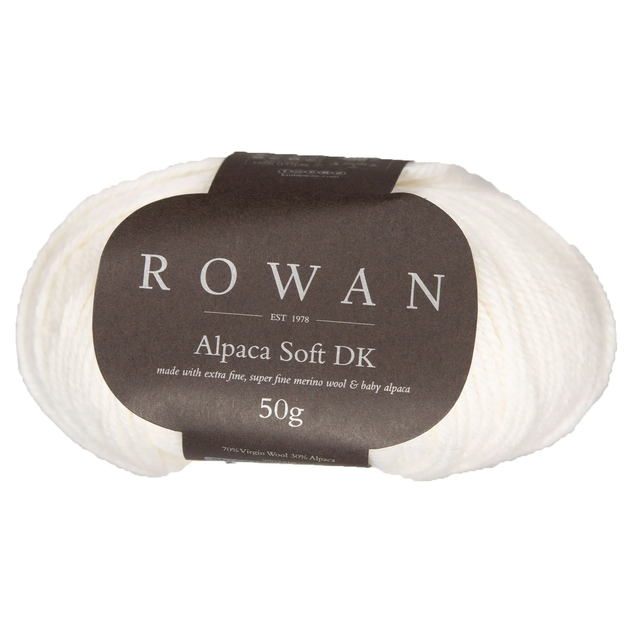 Rowan Alpaca Soft DK Yarn - 201 Simply White