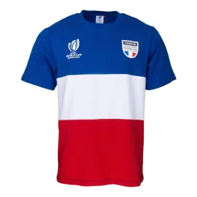 Rugby World Cup 2023 Mens France Stripe Tee