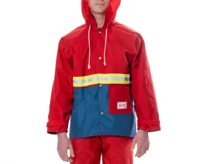 Unlined Waterproof Hurricane Rain Jacket